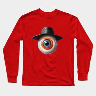 Eyeball with hat Long Sleeve T-Shirt